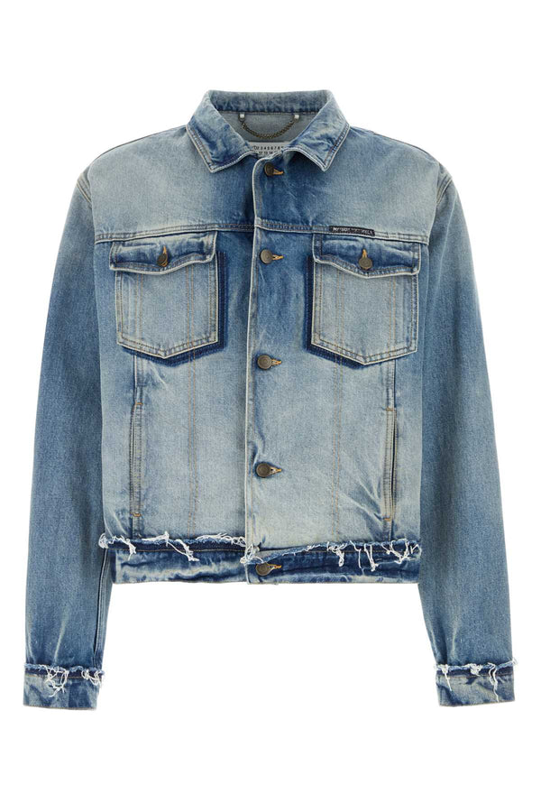 Maison Margiela 100% Cotton (main fabric); 65% Polyester jacket in blue