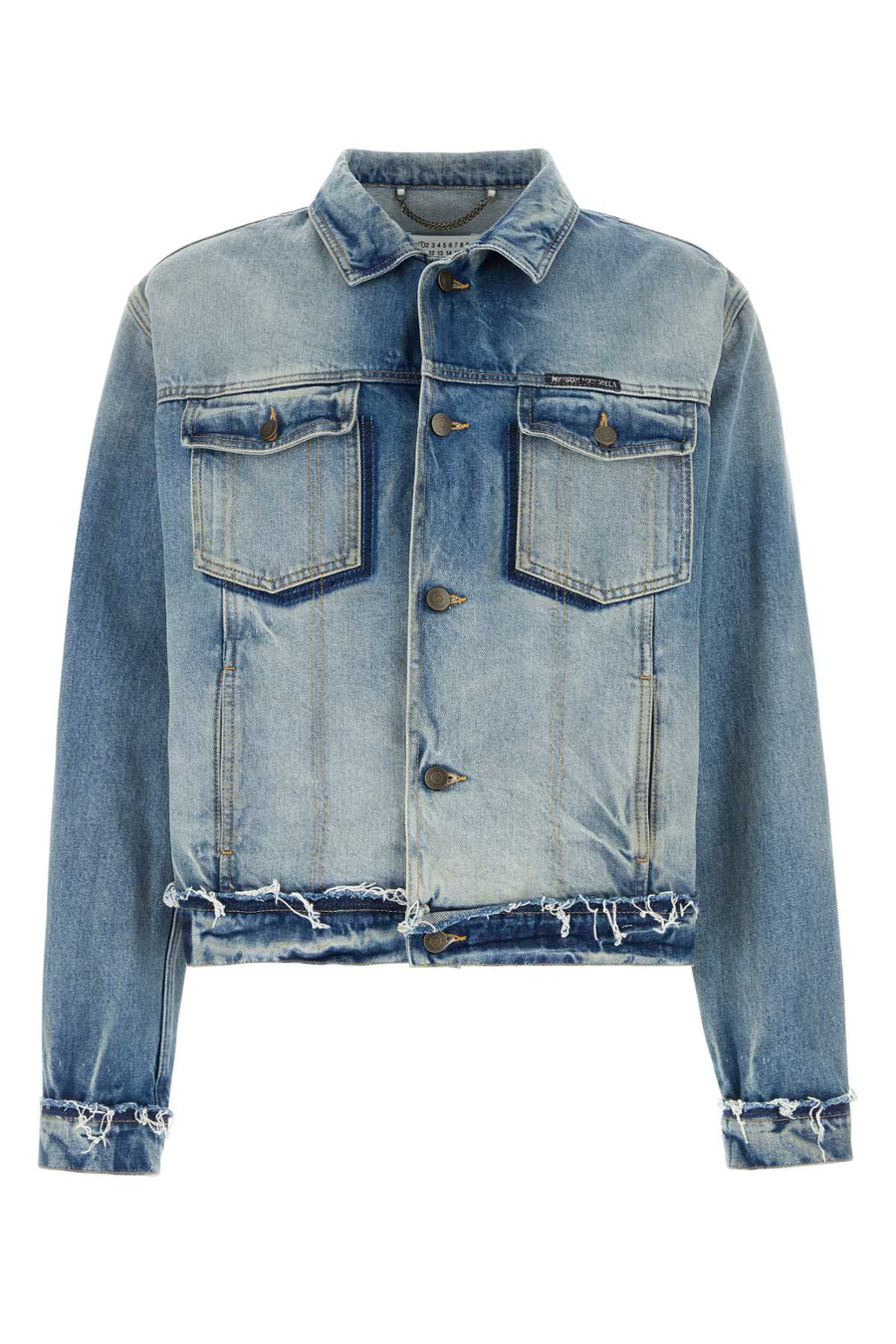Maison Margiela 100% Cotton (main fabric); 65% Polyester jacket in blue