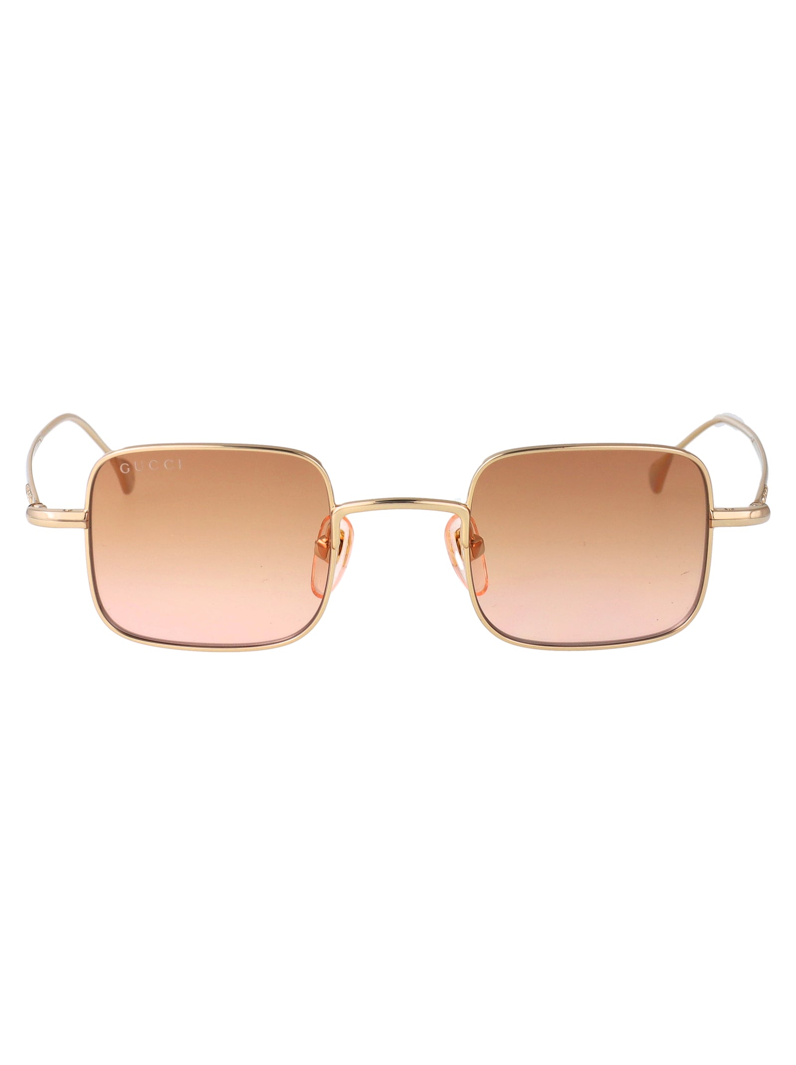 Gg1813s 004 Gold-gold-orange Metal Sunglasses