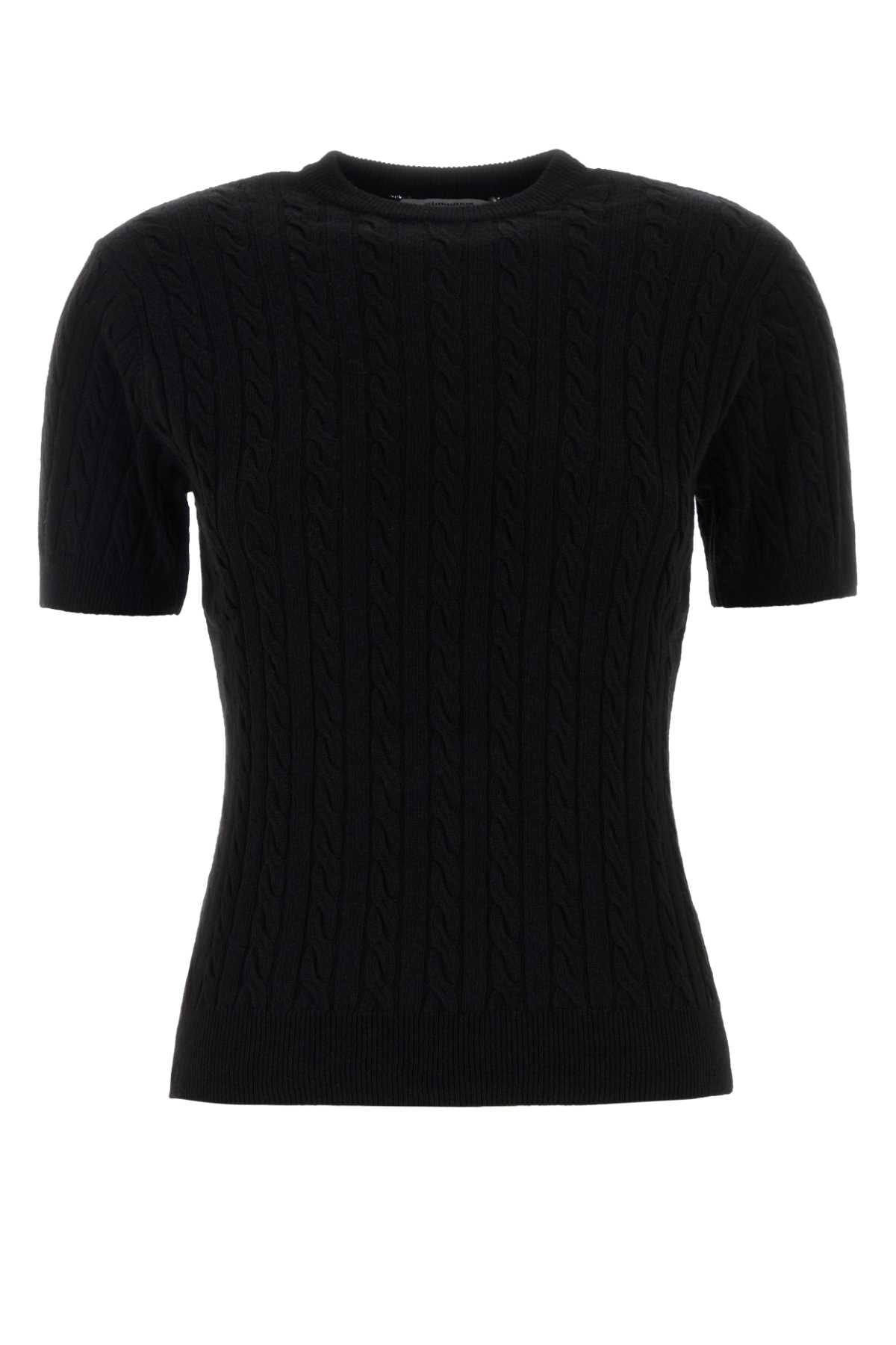 Black Wool Blend Rina Sweater Maglie