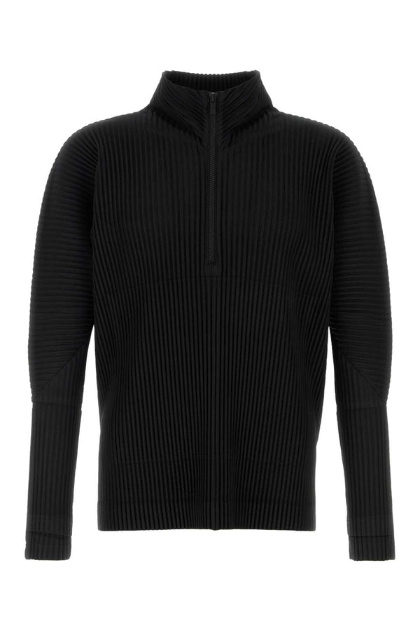 Homme Plisse' Issey Miyake Colors 100% Polyester sweater in black