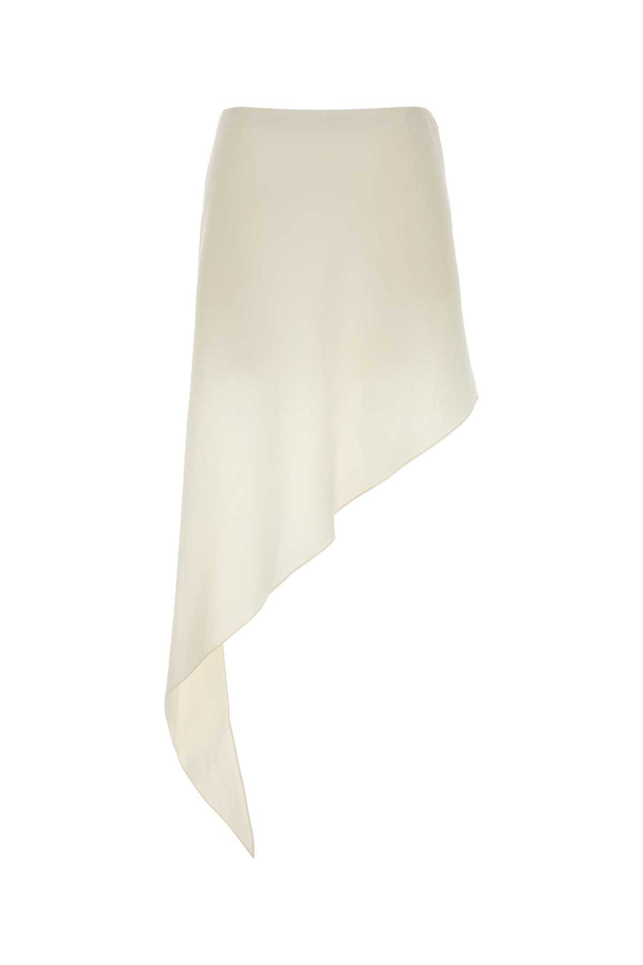 Ivory Poplin Shirt Ivoire Exterior: Paper Viscose Gonne