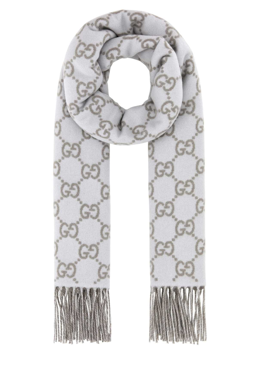 Gucci Canvy Cashmere scarf in gray