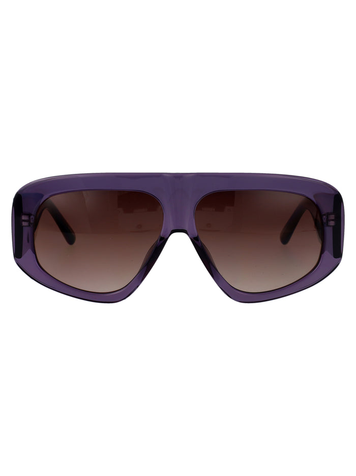 Milano Purple/ Silver/ Purple Acetate Sunglasses