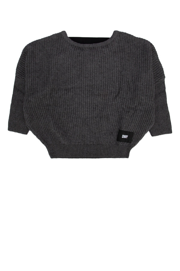 Dkny Junior 35% Viscose sweater in gray
