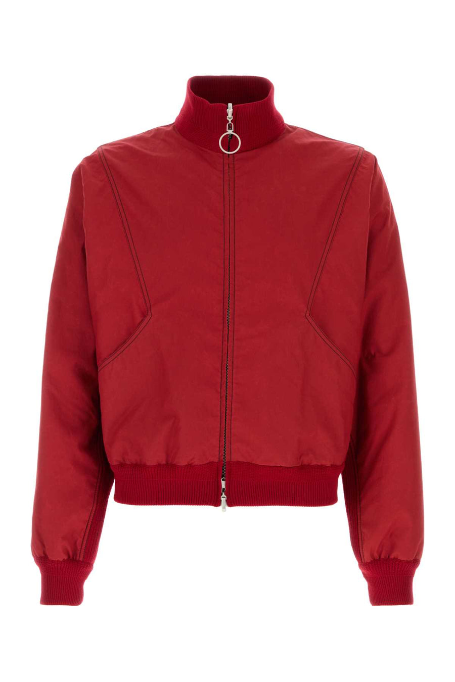 1989 Studio Exterior: 100% Cotton; Lining: 100% Fabric jacket in red