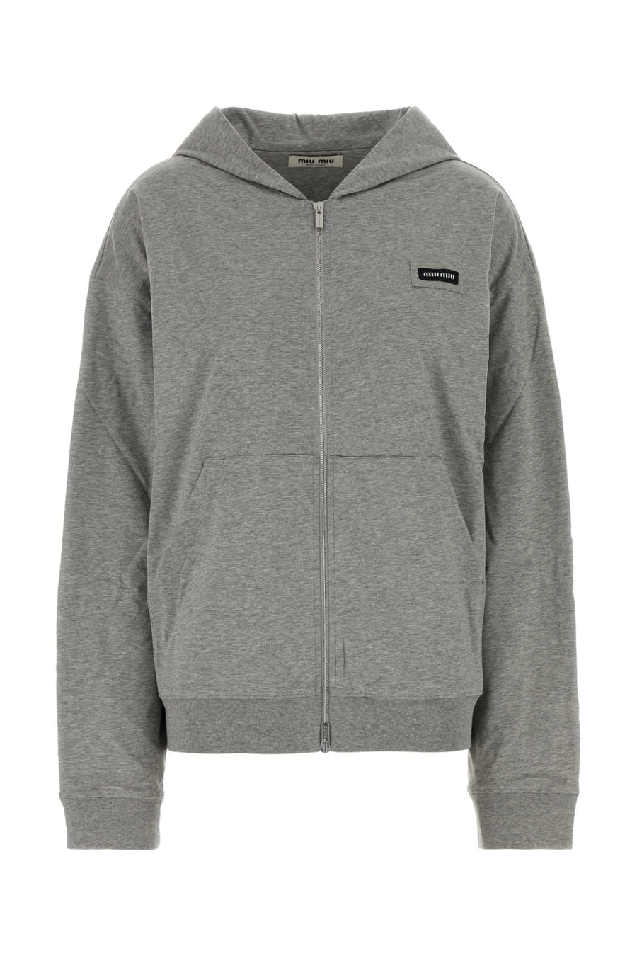 Miu Miu 100% Cotton sweatshirt in gray