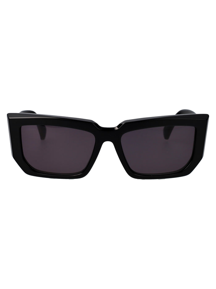 Mm0126 Nero Lucido / Fumo Acetate Sunglasses