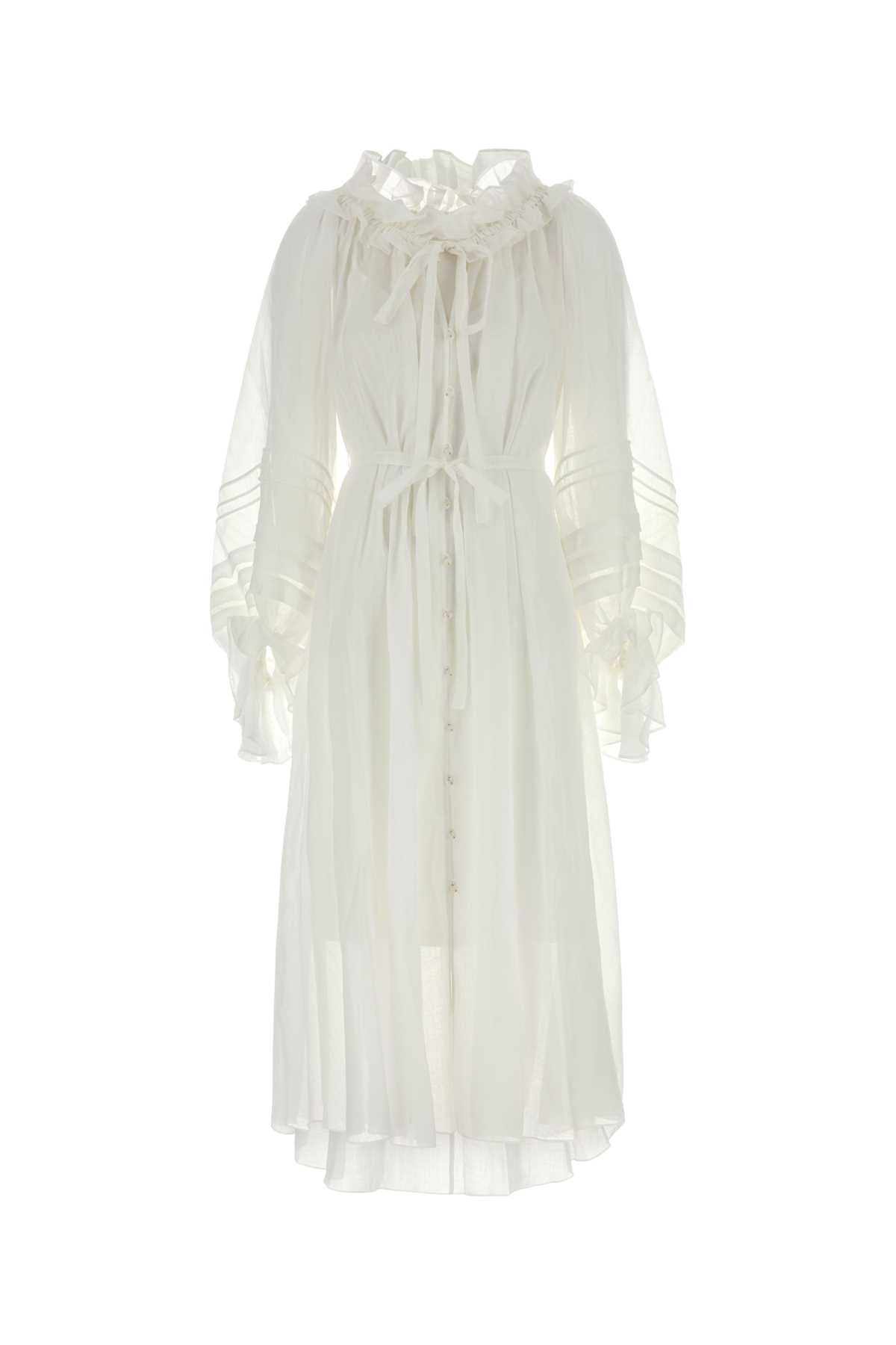 Ivory Ramie Abiti