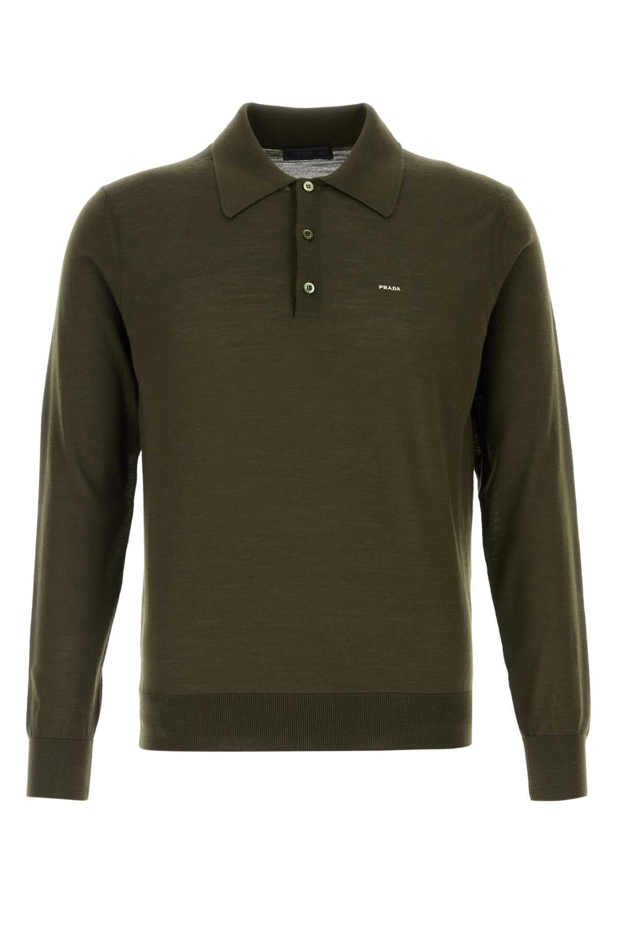 Militare Exterior: Virgin Wool Polo