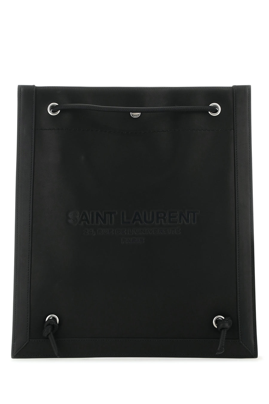 Saint Laurent Nylon bucket bag in black