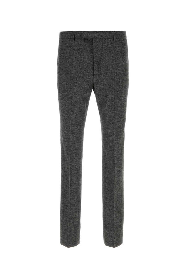 Gucci 100% Wool trousers in gray