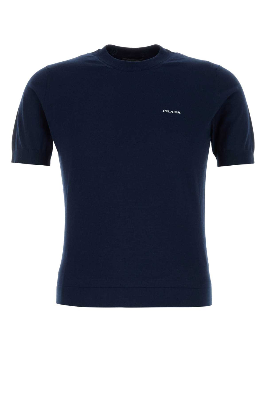 Prada 100% Cotton sweater in navy