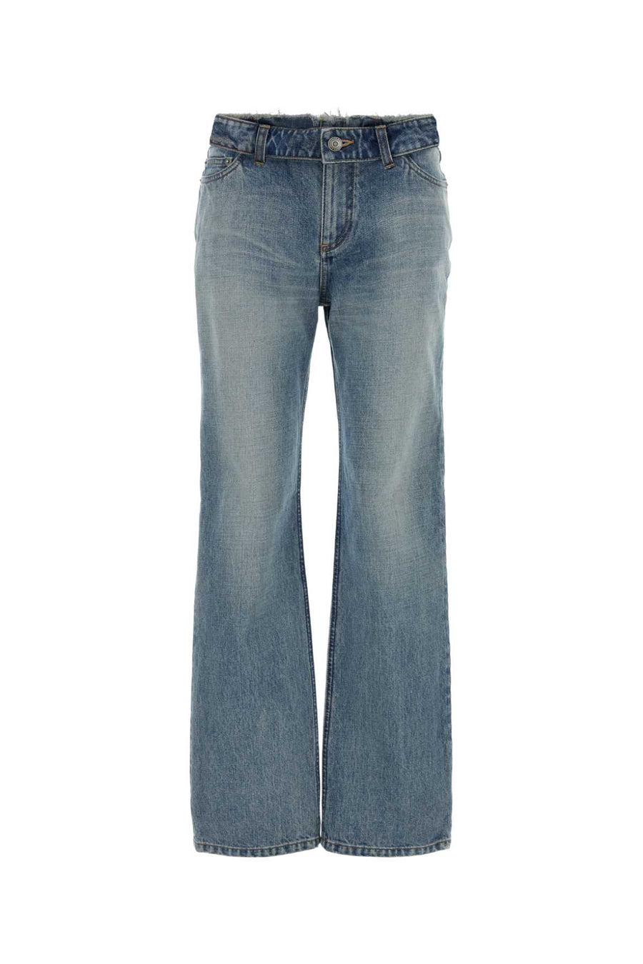 Alexander McQueen 100% Cotton jeans in blue