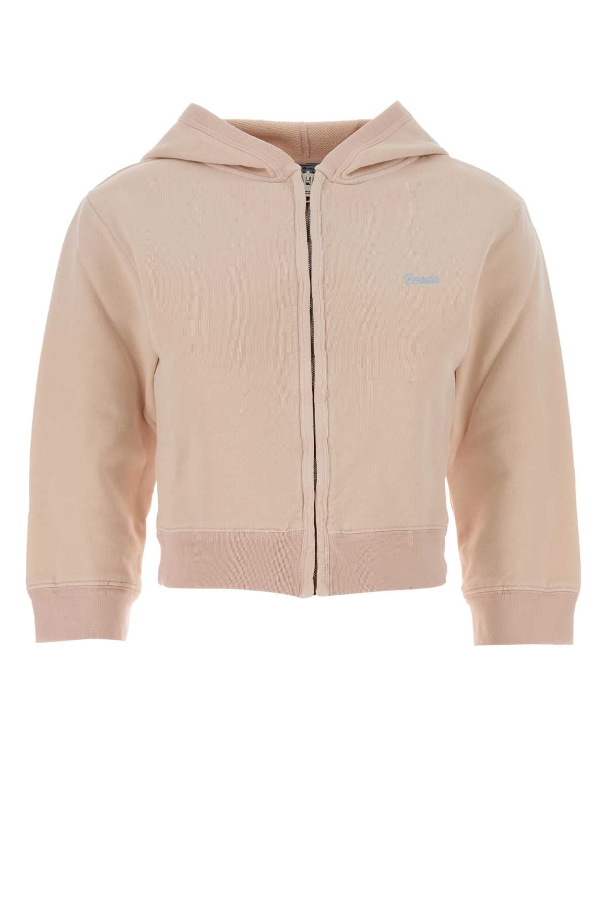 Pink Cotton Sweatshirt Rosa Exterior: Felpe