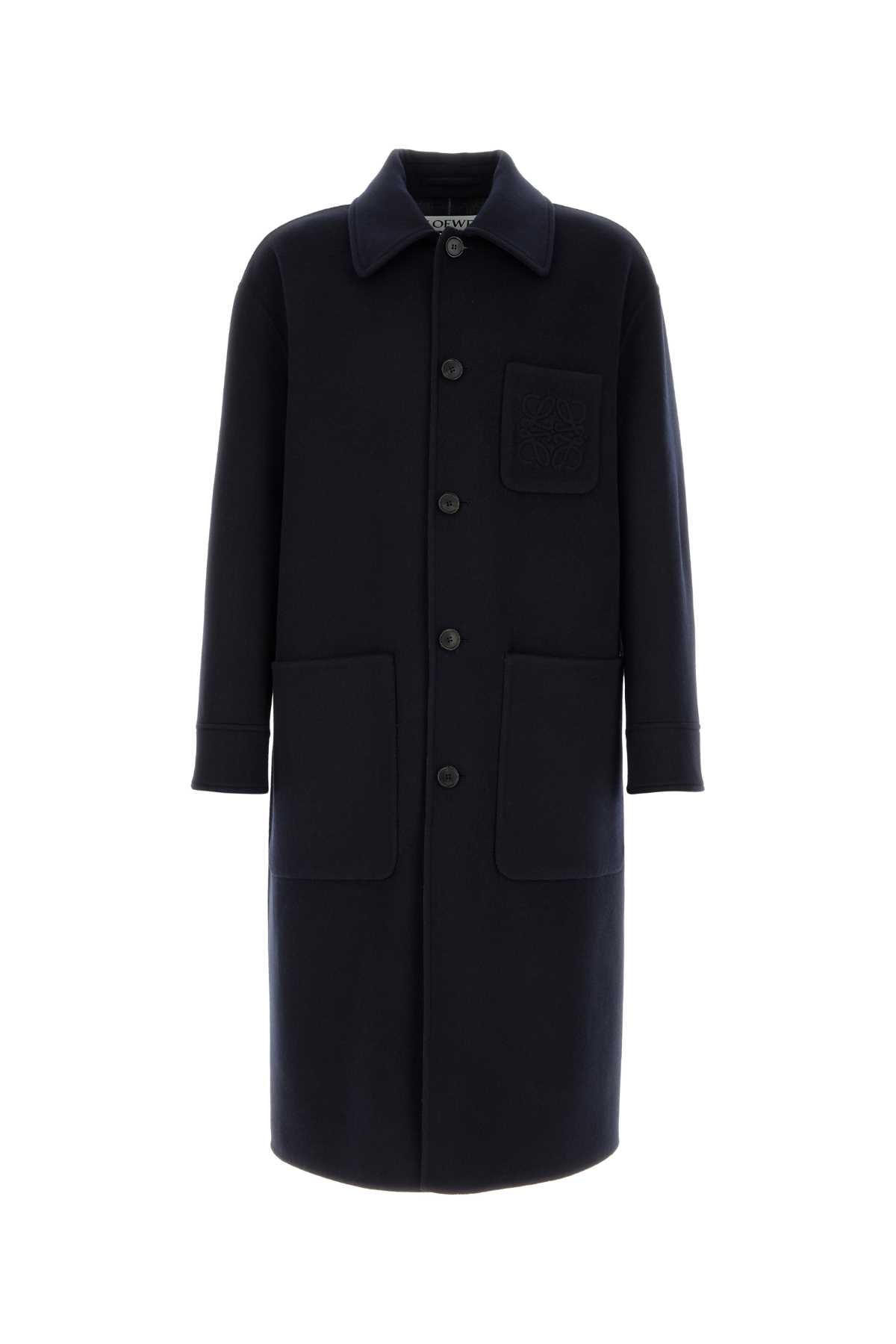 H526y01wdo Navygrey Exterior: Wool Cashmere Cappotti