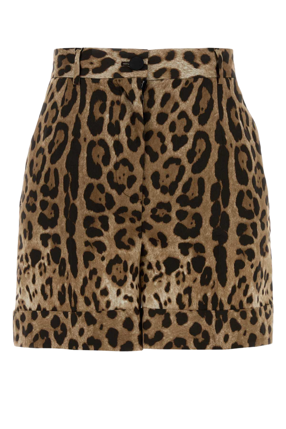 Printed Poplin Shorts Leonew