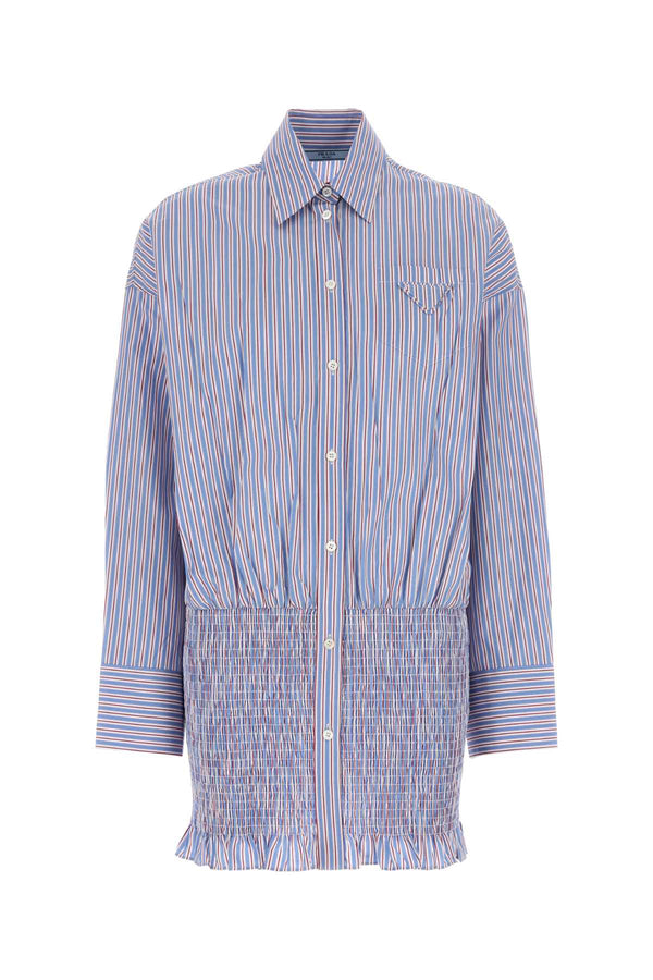 Prada 100% Cotton shirt in blue
