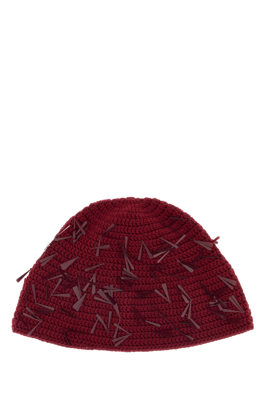 Alanui Manhattan 80% Polyvinyl beanie in red