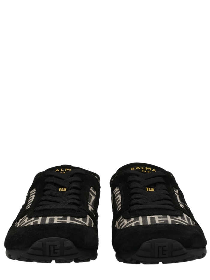 Racer 45 Sneaker Black Leather