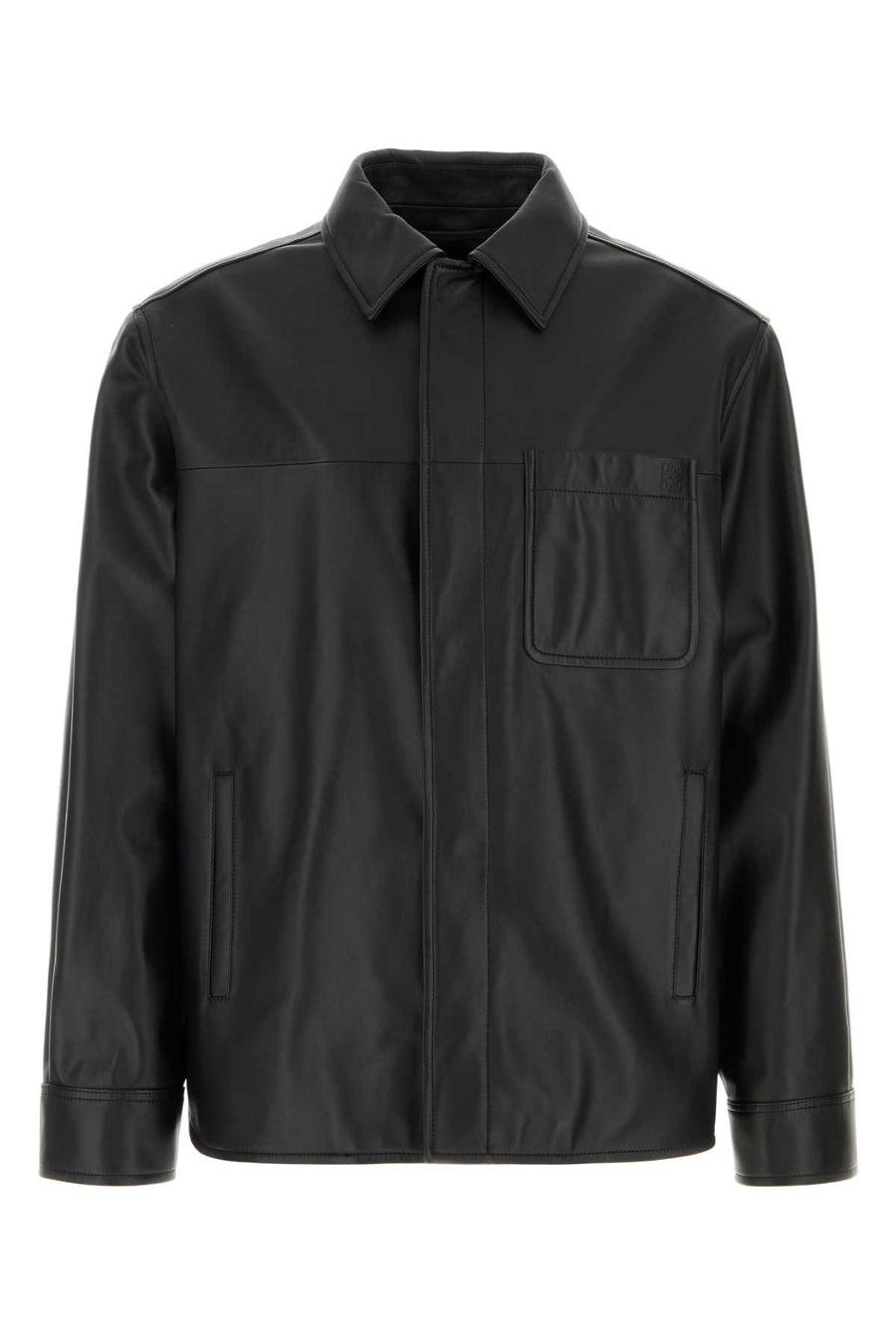 Loewe Exterior: 100% Lamb Lining: 100% Viscose jacket in black