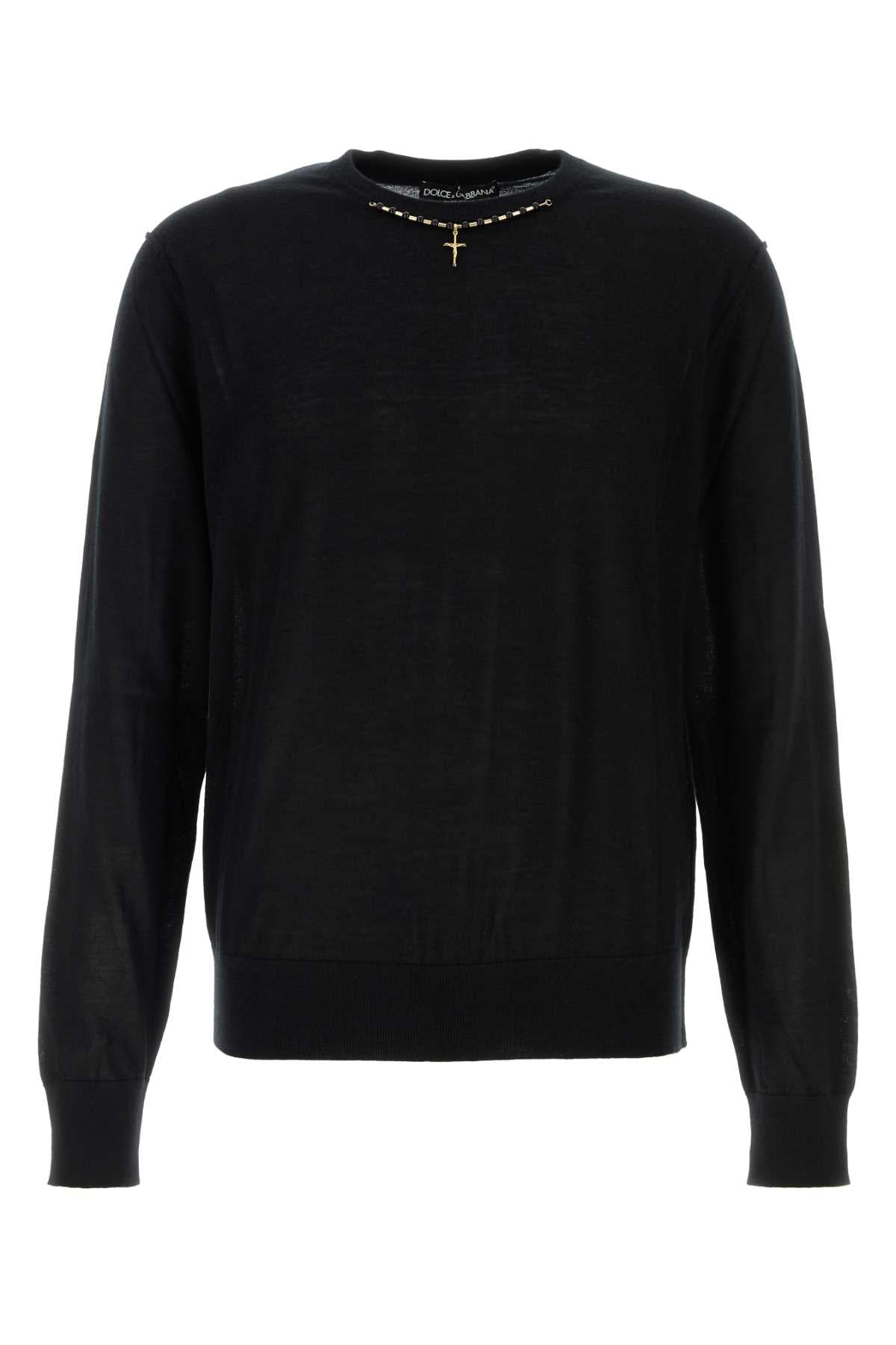 Gxx02zjbw05 N0000 Nero Exterior: Cashmere Maglieria
