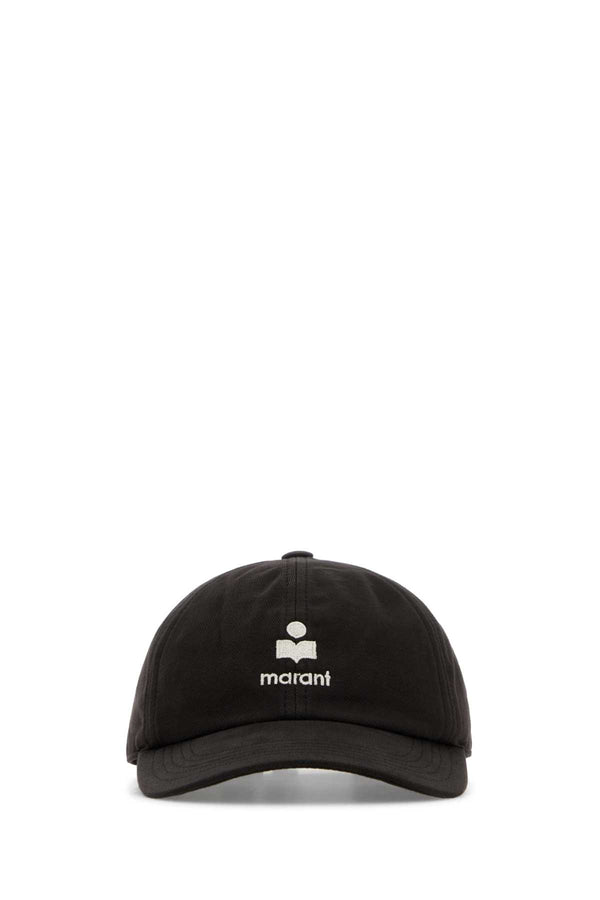 Isabel Marant TOMAS-GZ 62% cotton baseball cap in black