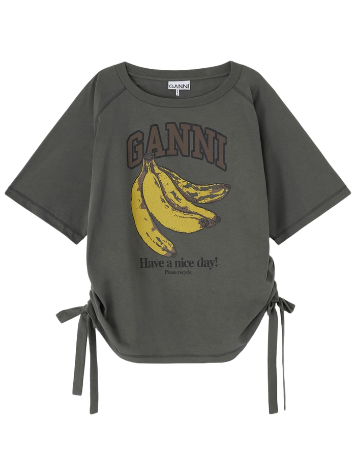 Grey Banana T-Shirt Charcoal Organic Cotton T-shirts