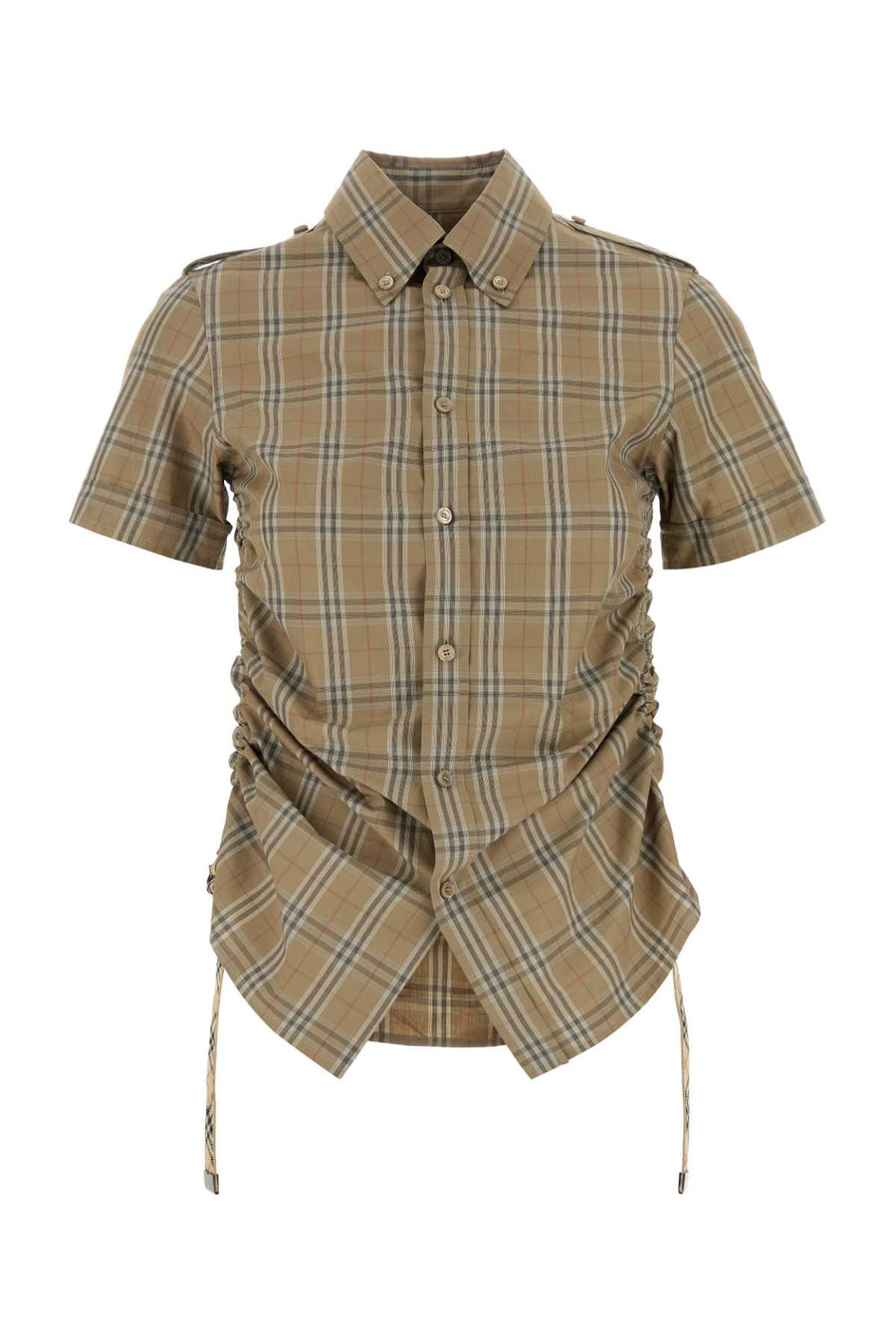 Burberry Woven 100% Cotton shirt in beige
