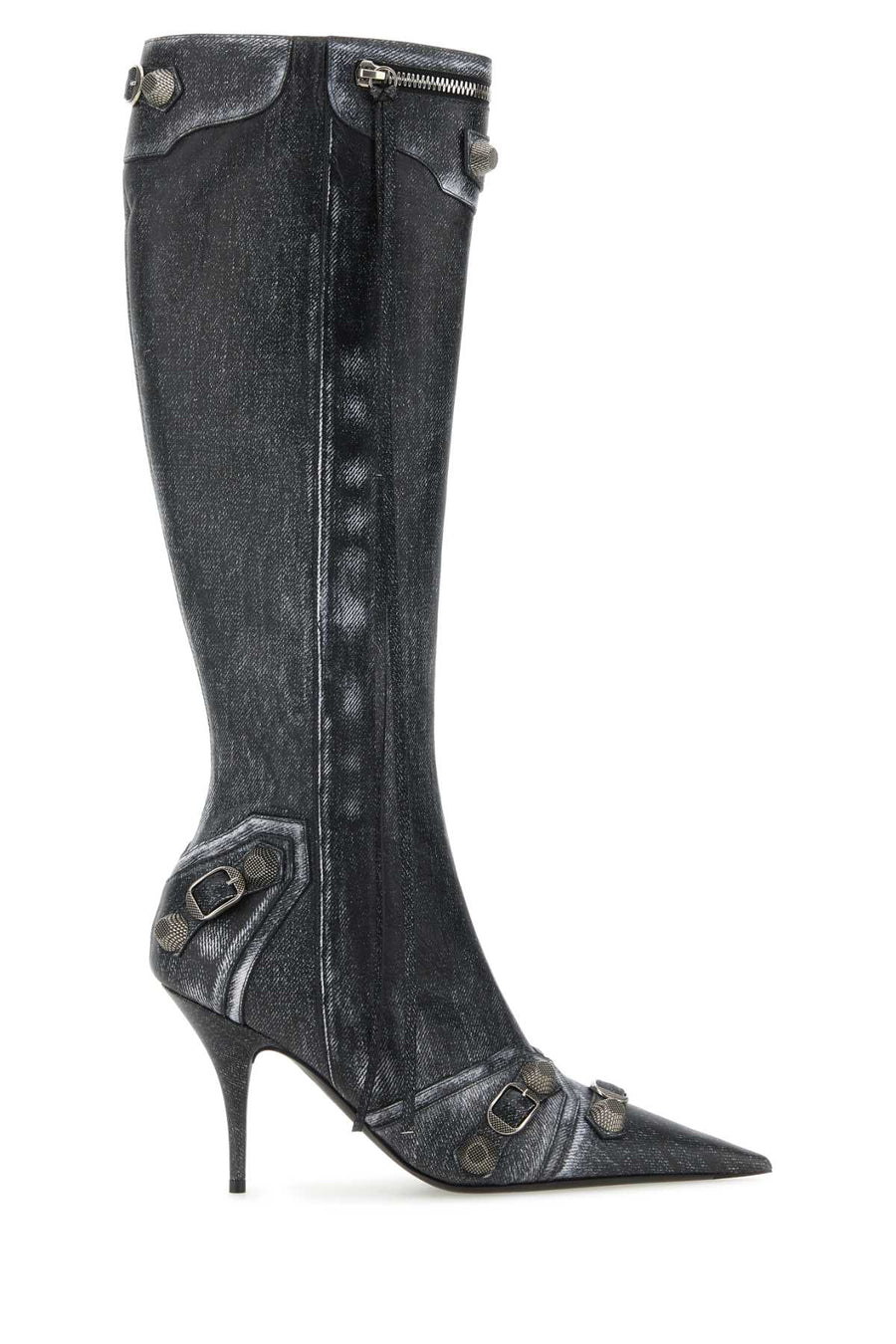 Balenciaga Exterior: 100% Lamb boot in black