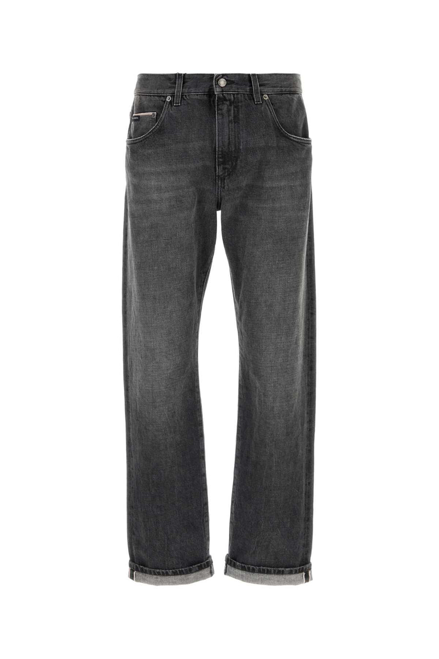 Dolce & Gabbana Kipash 100% Cotton jeans in black
