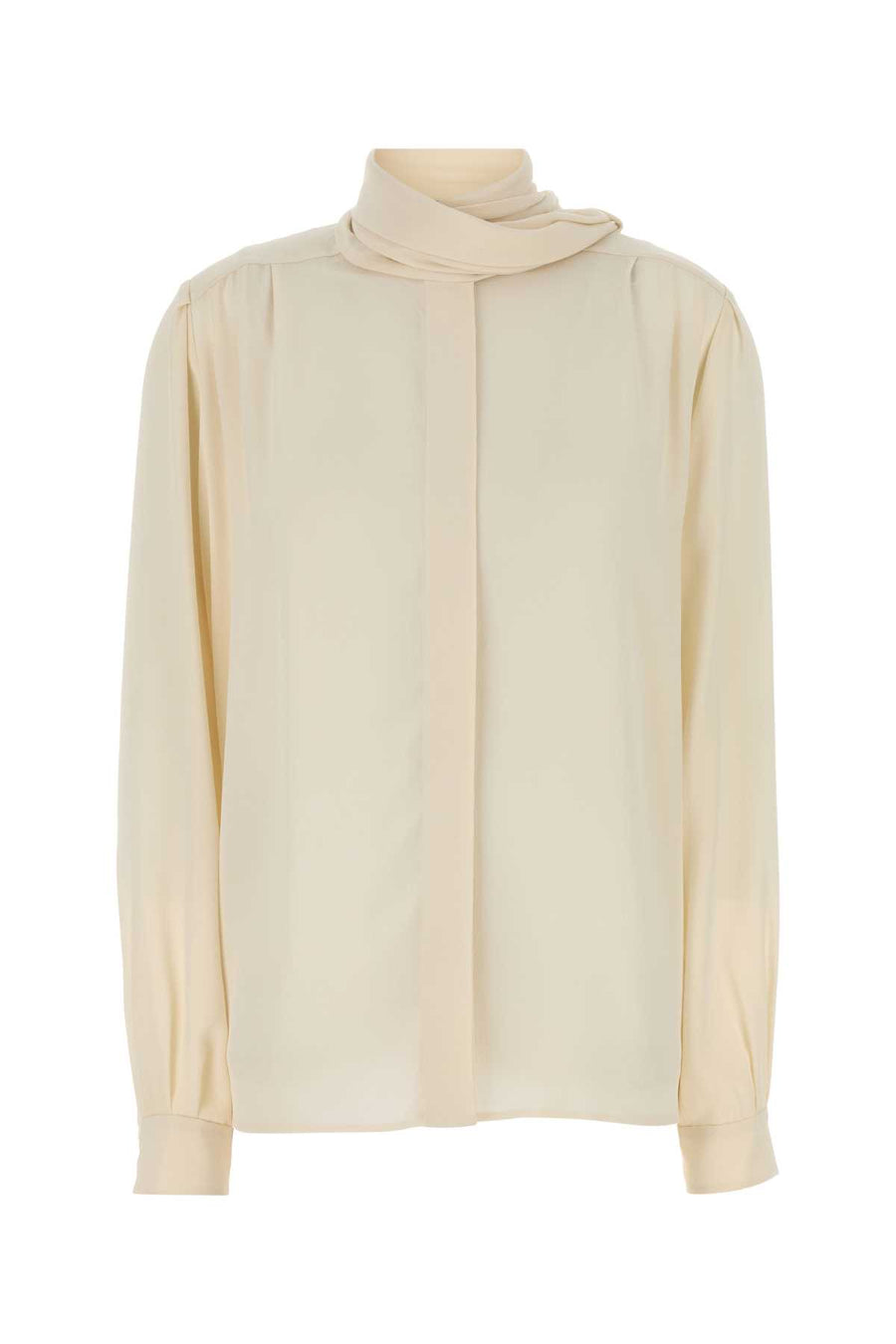 Prada 100% Silk shirt in white