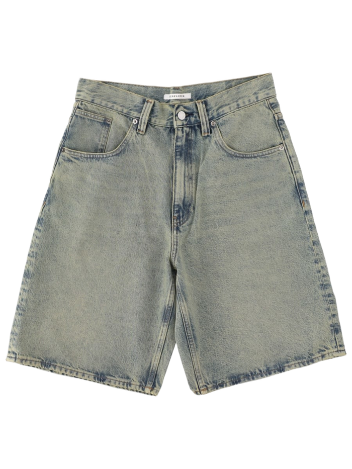 Shorts In Denim Cotton