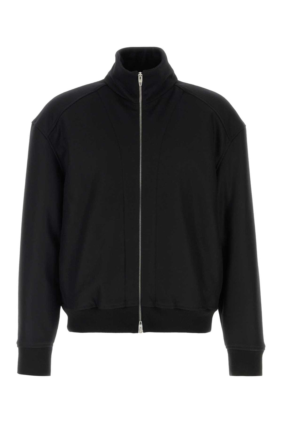 Jil Sander Exterior: 100% Wool jacket in black