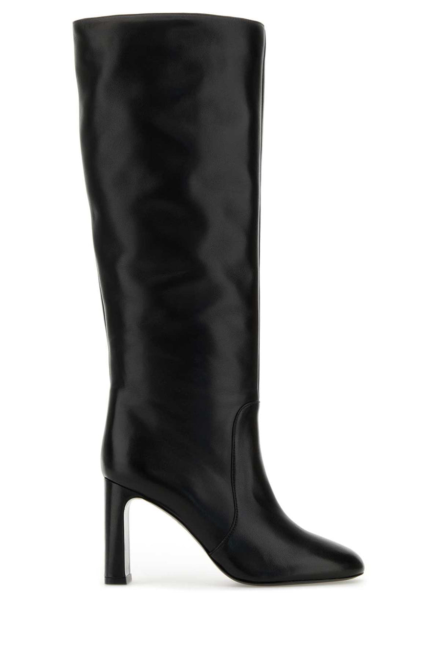 Stuart Weitzman Tubo Exterior: 100% Nappa leather; Interior: 100% Leather boot in black
