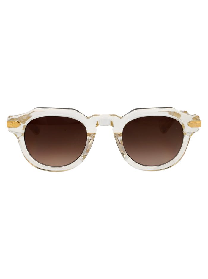Mcc Champagne Honey Crystal Acetate Sunglasses