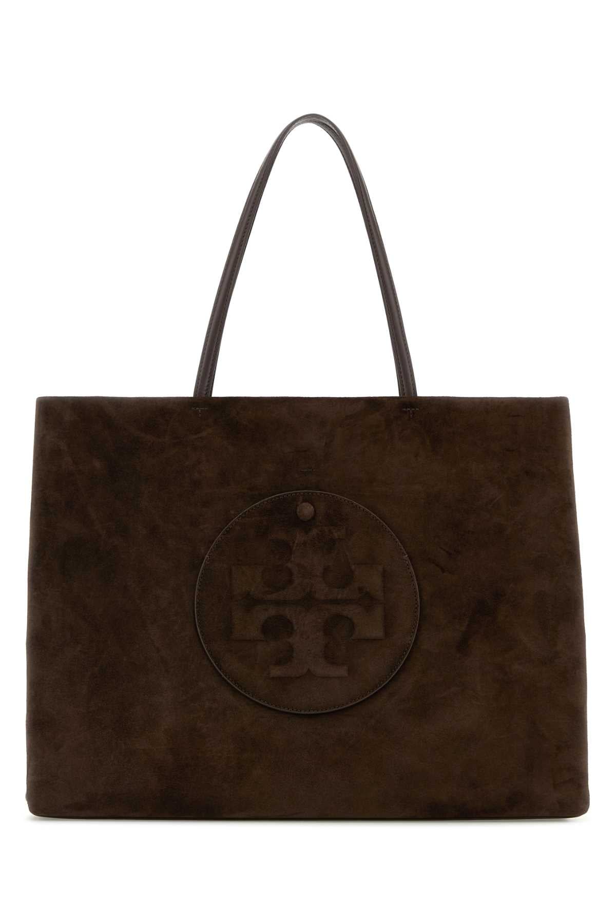 Brown Suede Ella Shopping Bag 200 Borse A Mano