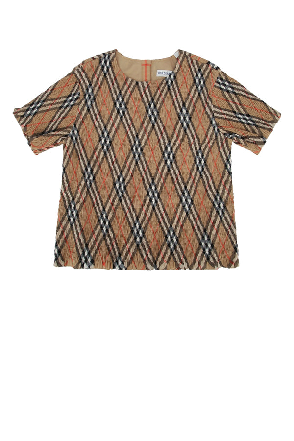 Burberry Jr Madeline 100% Cotton sweater in beige
