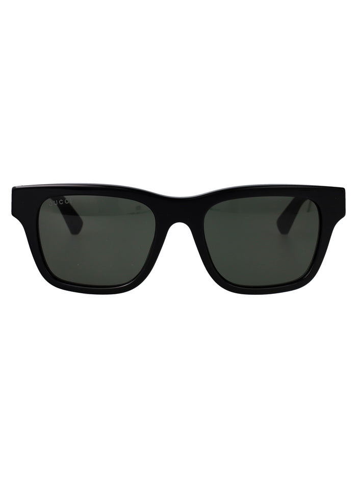 Gg2089s Black-black-grey Acetate Sunglasses