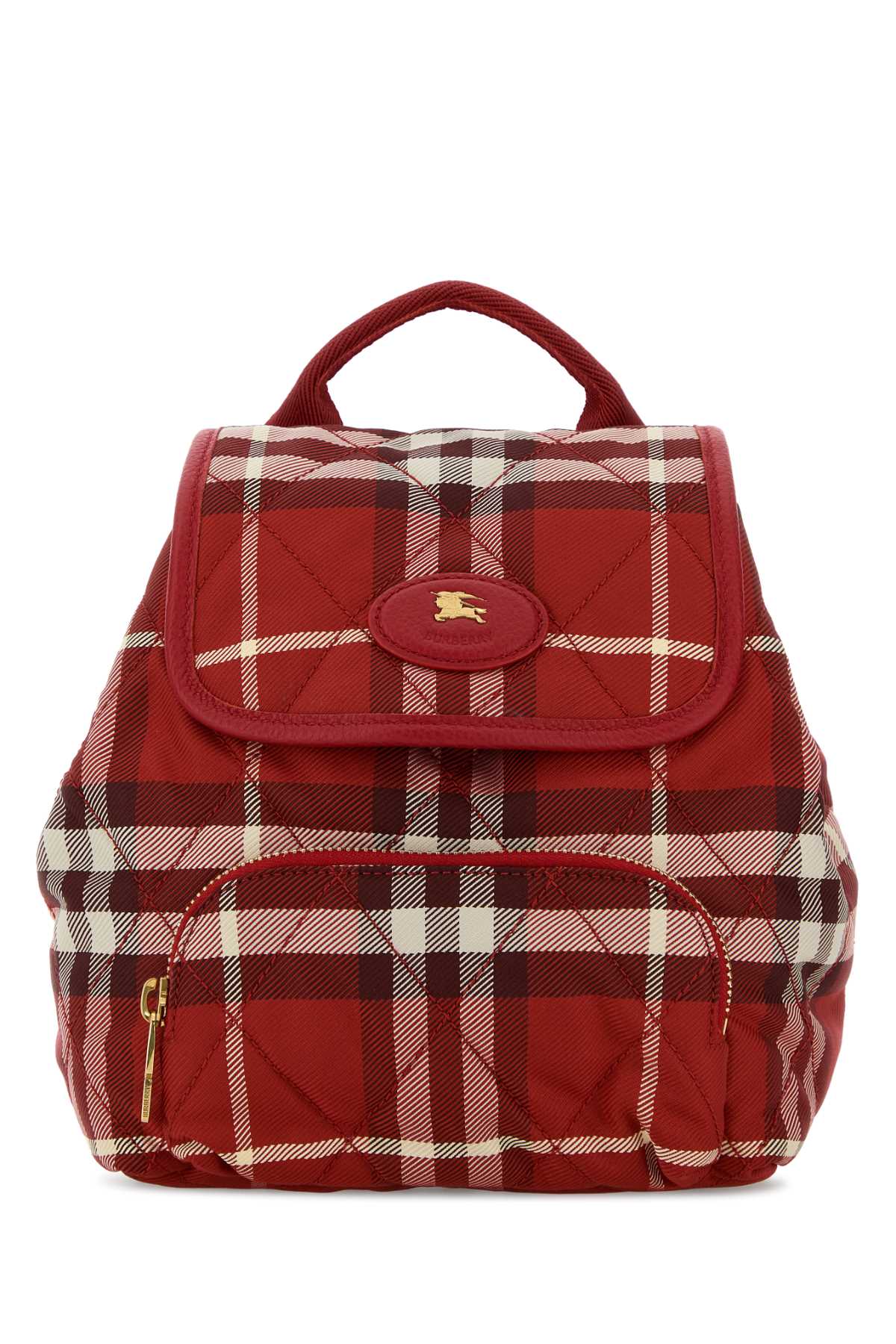 Embroidered Canvas Backpack Crayonredipcheck Polyamide (nylon) Borse A Mano