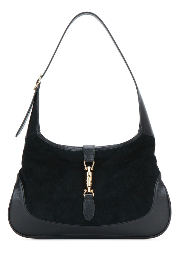 Gucci Jackie Calf skin shoulder bag in black