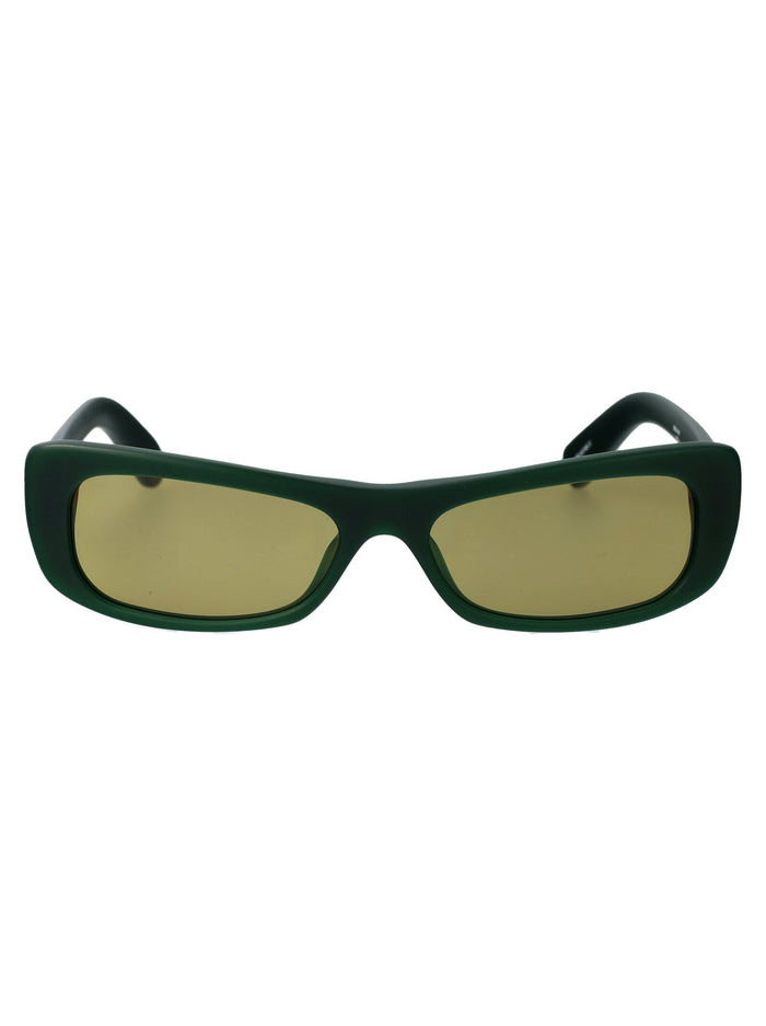 Capri Matte Green Acetate Sunglasses