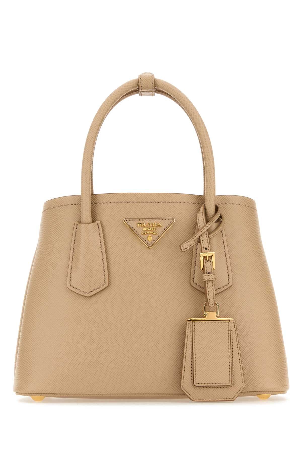 Sand Leather Handbag Sabbia Vitello Borse A Mano