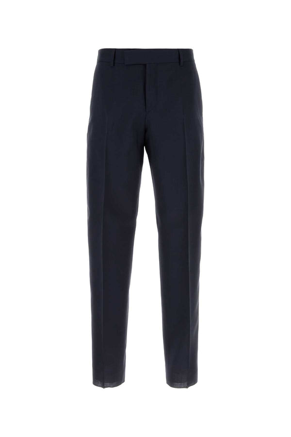 Fendi 100% Virgin wool trousers in navy