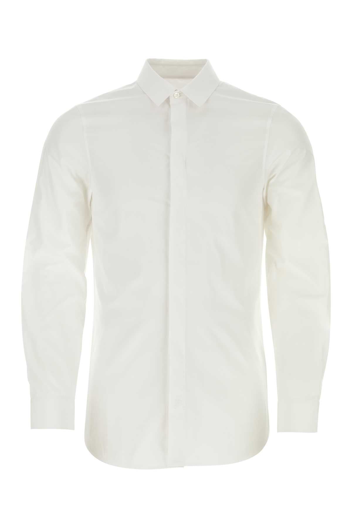 White Poplin Shirt 100 Tessuto Primario: Cotone Camicie