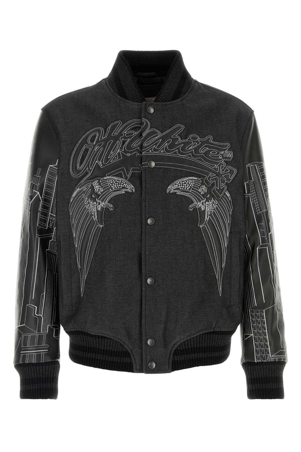 Off-White Exterior 1: 100% Cotton jacket in black