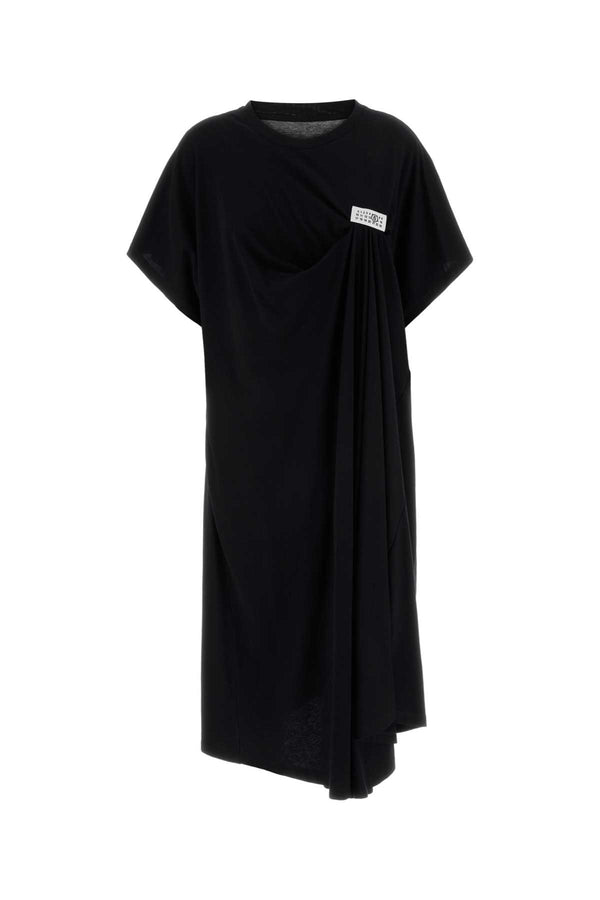 MM6 Maison Margiela 100% Cotton dress in black