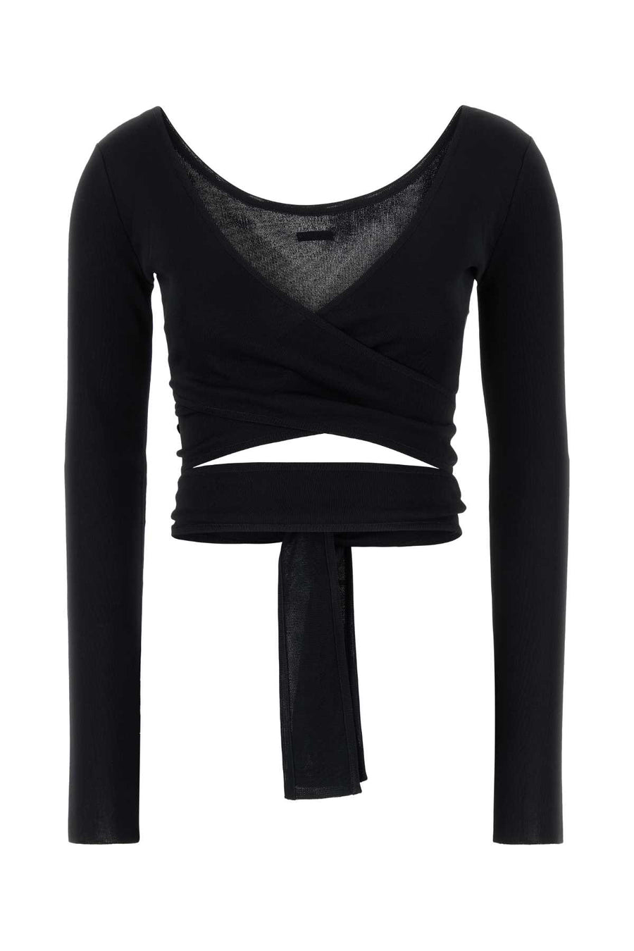Ferragamo Nero 100% Viscose bodysuit in black