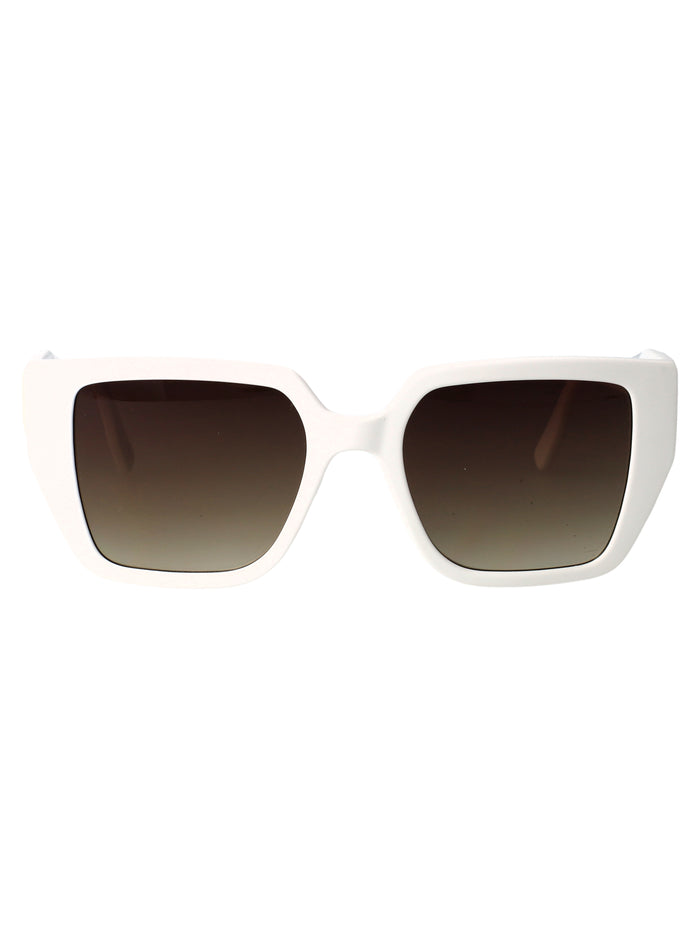 Kl6098s 105 White Acetate Sunglasses