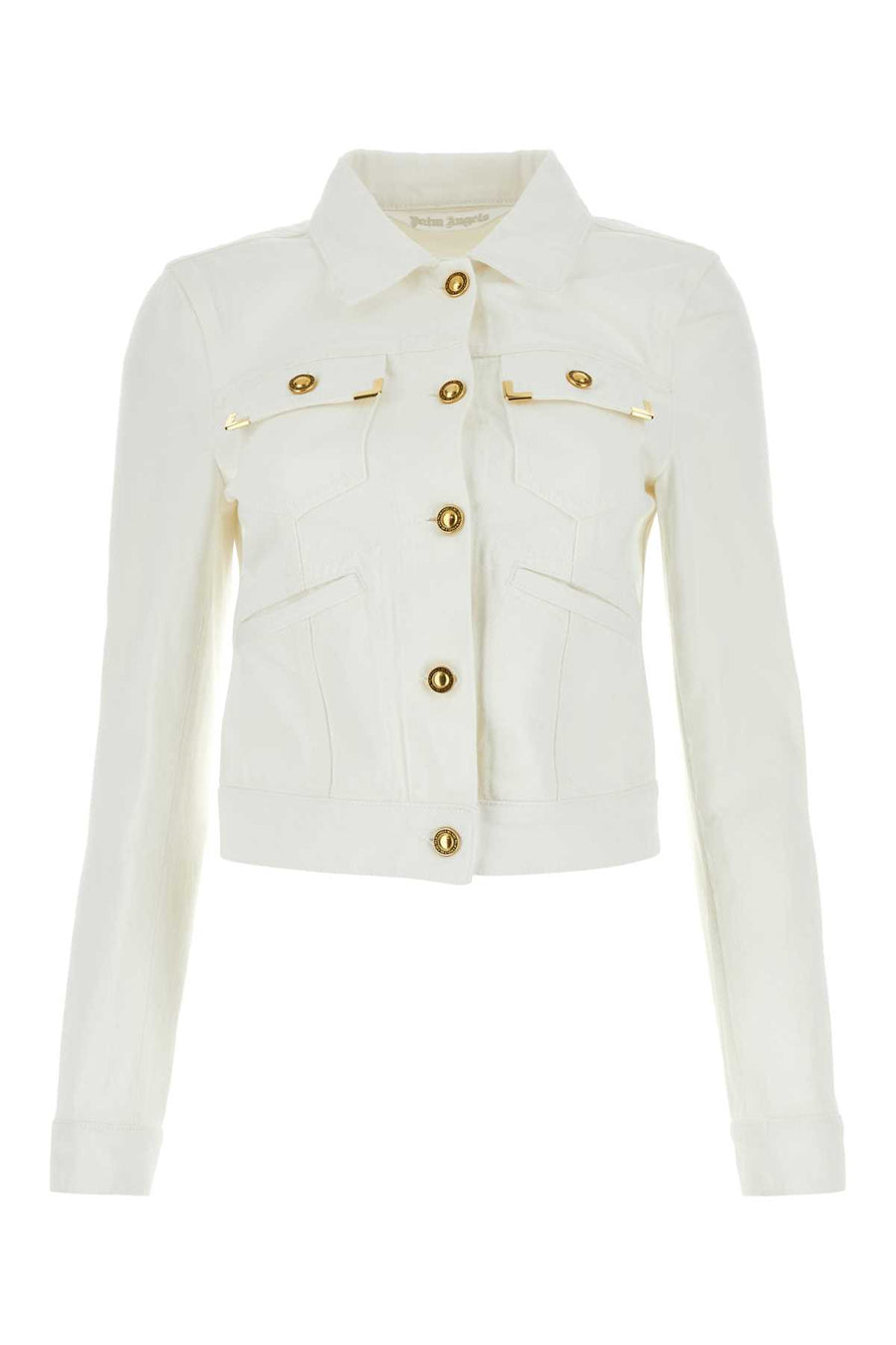 Palm Angels 100% Cotton jacket in white